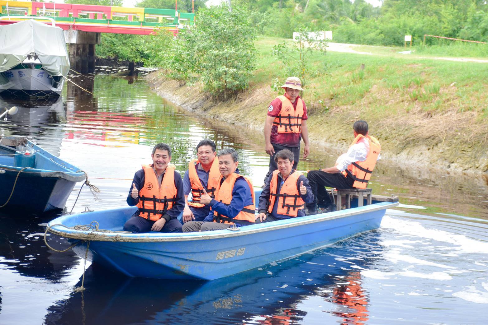 “อสอ.ภาสกร” ลงพื้นที่ปากพูนทดสอบเรือ EV ส่งเสริมการท่องเที่ยว
