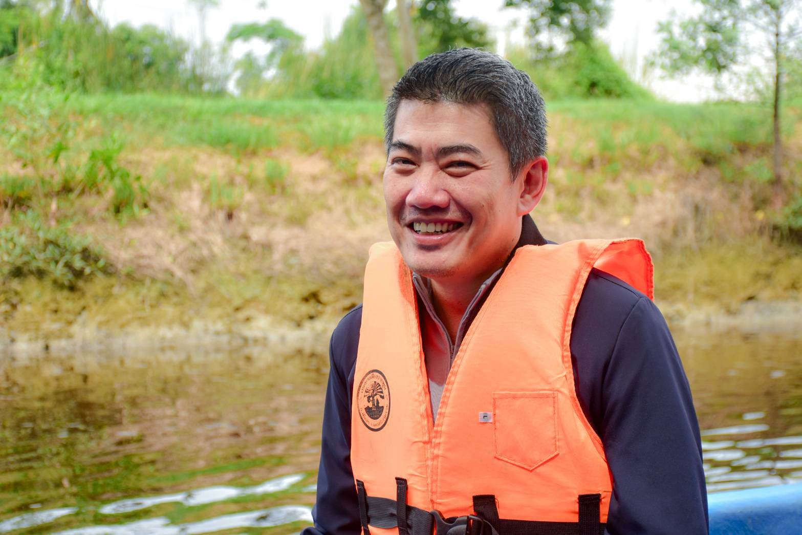 “อสอ.ภาสกร” ลงพื้นที่ปากพูนทดสอบเรือ EV ส่งเสริมการท่องเที่ยว