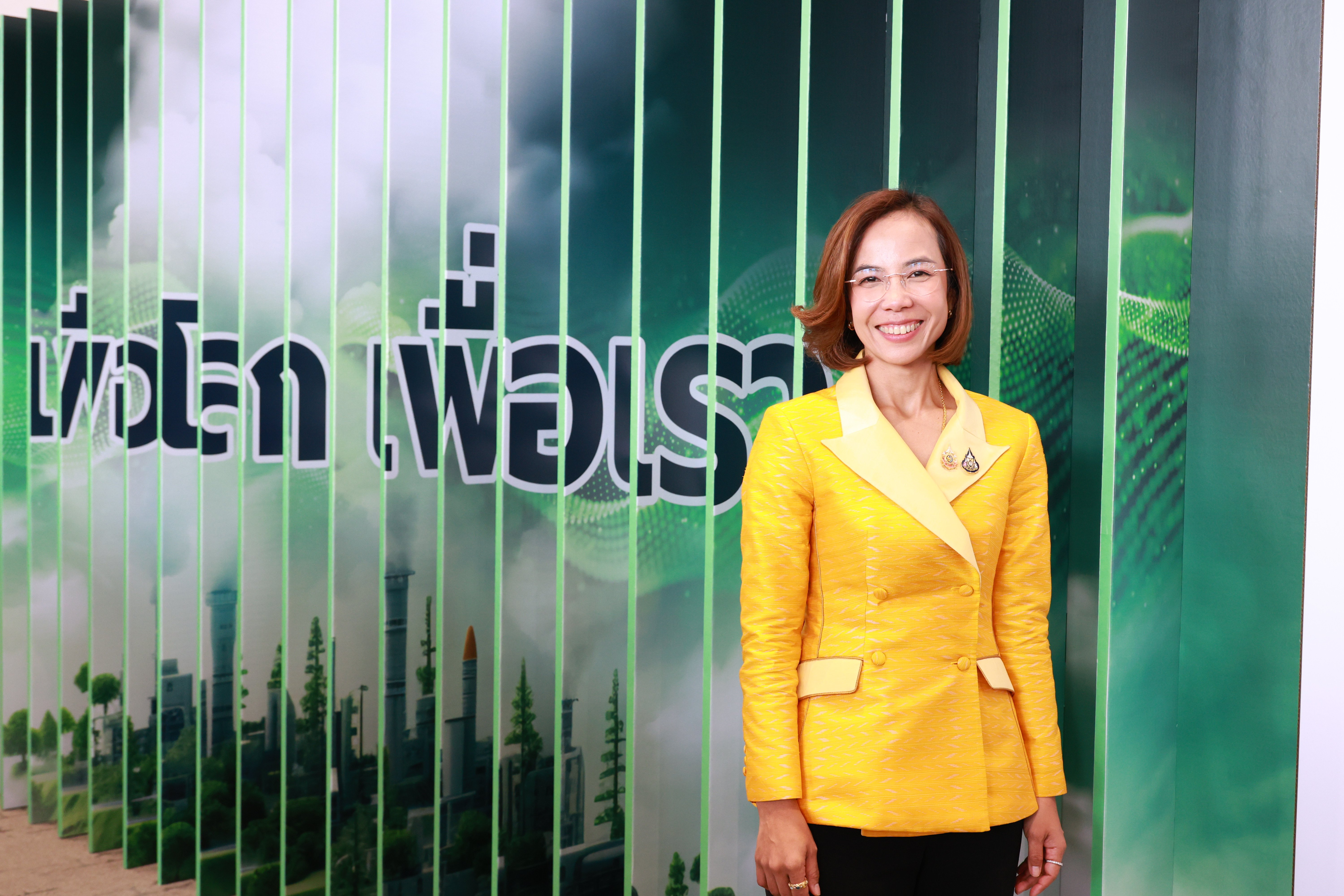 รมว.พิมพ์ภัทรา โชว์วิสัยทัศน์ขับเคลื่อนอุตสาหกรรมสีเขียว เพื่อโลก เพื่อเรา นำร่องลดการปล่อยก๊าซเรือนกระจกได้มากกว่า 7.2 ล้านตันต่อปี