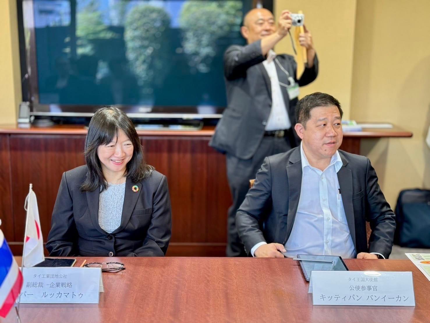 รัฐมนตรีฯ พิมพ์ภัทรา ยกทัพทีม อก. เปิดตัวนิคมฯ Circular พร้อมสร้างความร่วมมือนักลงทุนญี่ปุ่น สร้าง Supply chain สู่เป้าหมาย Zero waste   