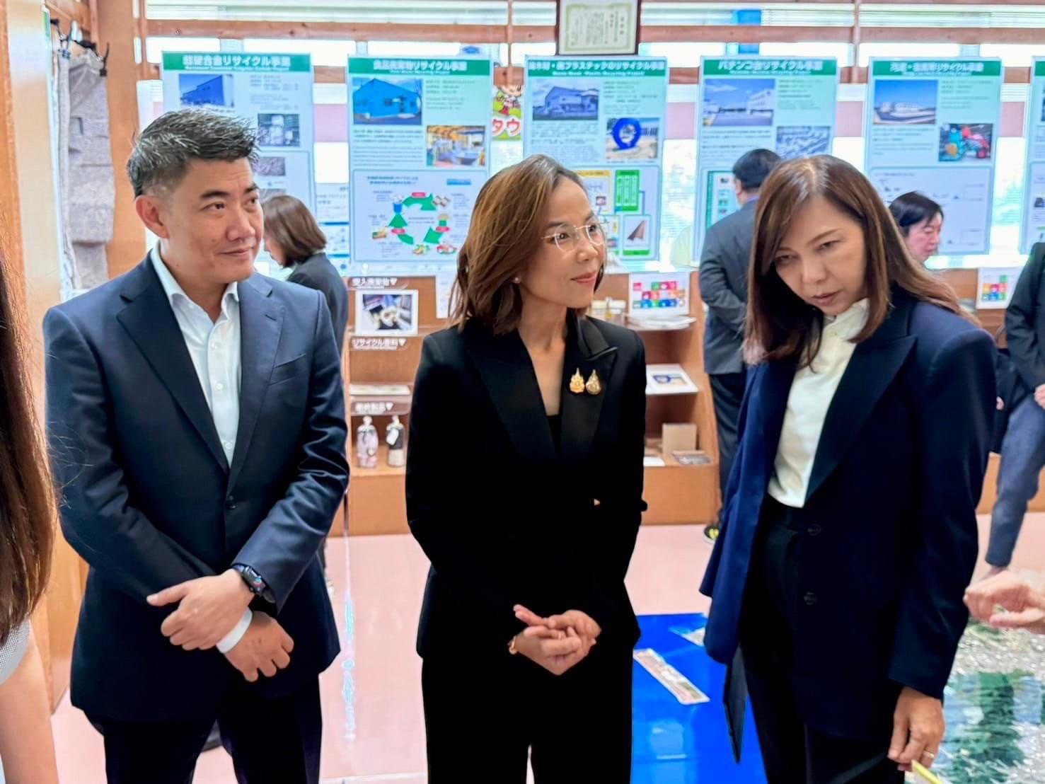 รัฐมนตรีฯ พิมพ์ภัทรา ยกทัพทีม อก. เปิดตัวนิคมฯ Circular พร้อมสร้างความร่วมมือนักลงทุนญี่ปุ่น สร้าง Supply chain สู่เป้าหมาย Zero waste   