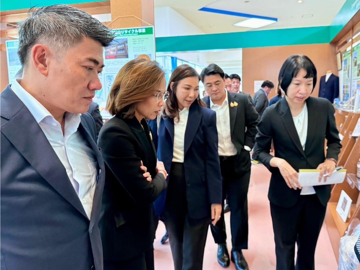 รัฐมนตรีฯ พิมพ์ภัทรา ยกทัพทีม อก. เปิดตัวนิคมฯ Circular พร้อมสร้างความร่วมมือนักลงทุนญี่ปุ่น สร้าง Supply chain สู่เป้าหมาย Zero waste   