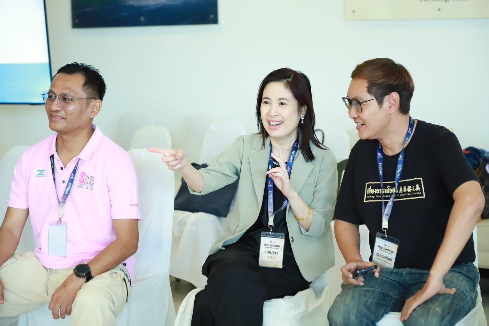 "รสอ. ดวงดาว" เปิดกิจกรรมสร้างเครือข่ายผู้ประกอบการอัจฉริยะ (NEC DIPROM Business Partnerships) มุ่งสู่การพัฒนาธุรกิจอย่างยั่งยืน