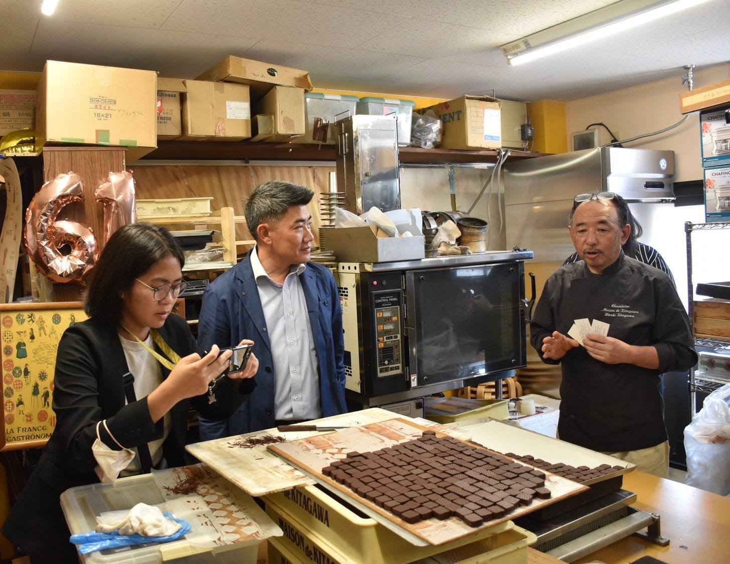 “อธิบดีภาสกร” ผนึก Maison de Kitagawa คัดสรรเมนูช็อกโกแลตญี่ปุ่นสู่ช็อกโกแลตไทย