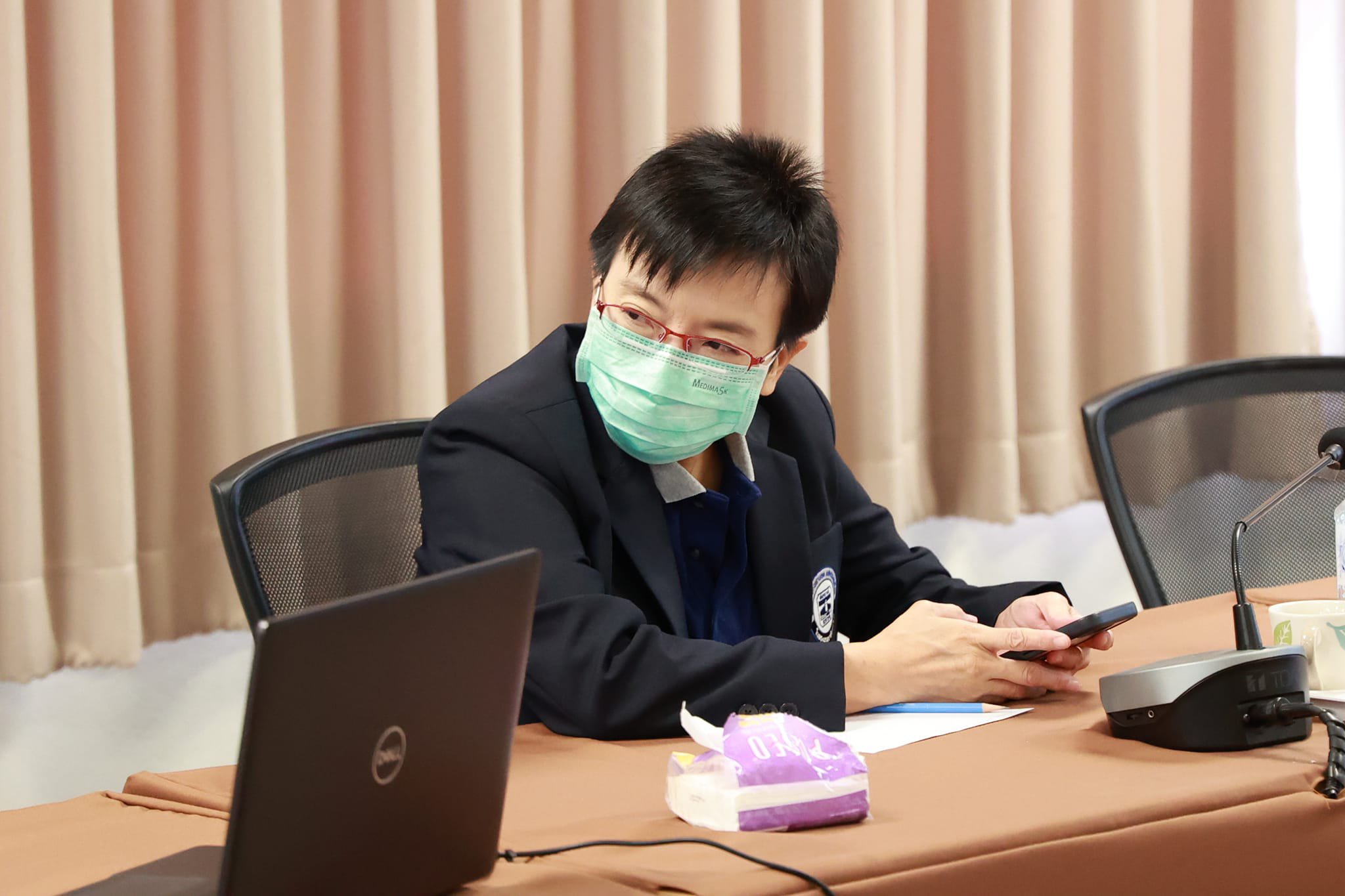 "อสอ.ภาสกร" ประชุมร่วมกับมูลนิธิช่วยคนตาบอดแห่งประเทศไทยในพระบรมราชินูปถัมภ์