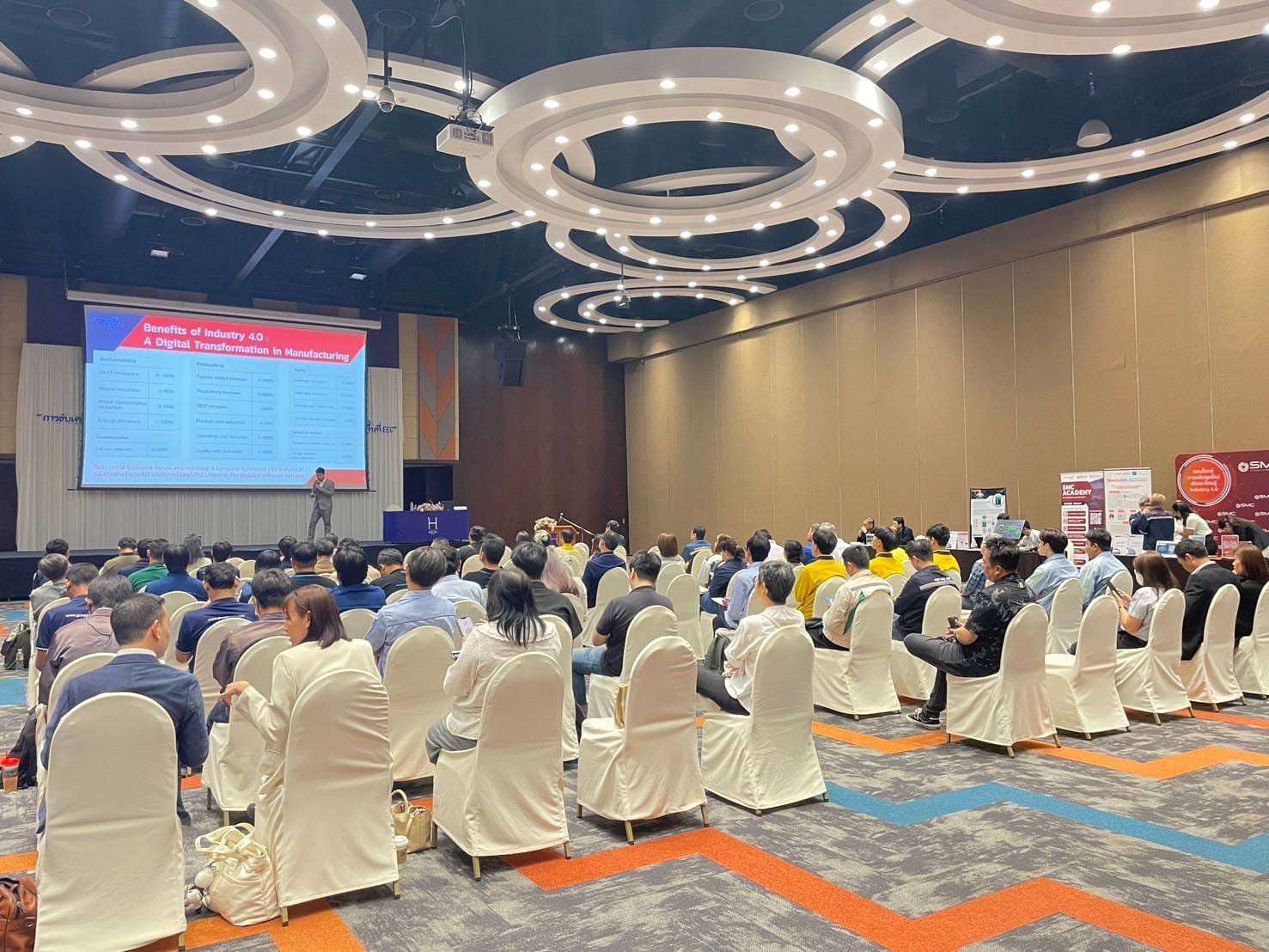"รองอธิบดีวาที" เปิดสัมมนาขับเคลื่อนโรงงานสู่ Smart Factory ด้วย IDA Platform สำหรับผู้ประกอบการภายในพื้นที่ EEC