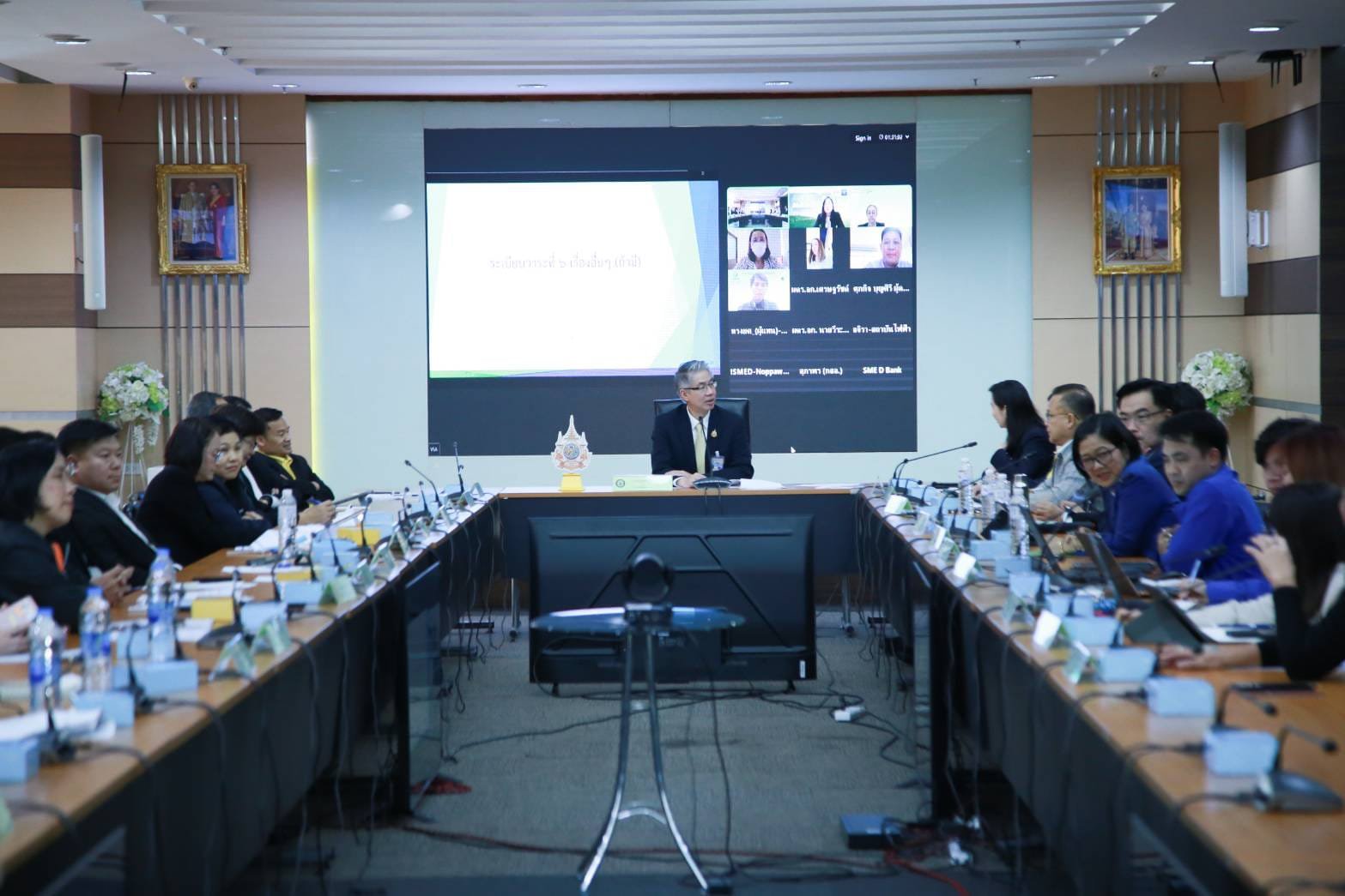 ปลัดฯ ณัฐพล นำทีมเตรียมจัดงานกาชาด 2567 ภายใต้แนวคิด “อุตสาหกรรม รวมใจภักดิ์ 72 พรรษา ทศมราชา” รายได้สมทบทุนสภากาชาดไทย