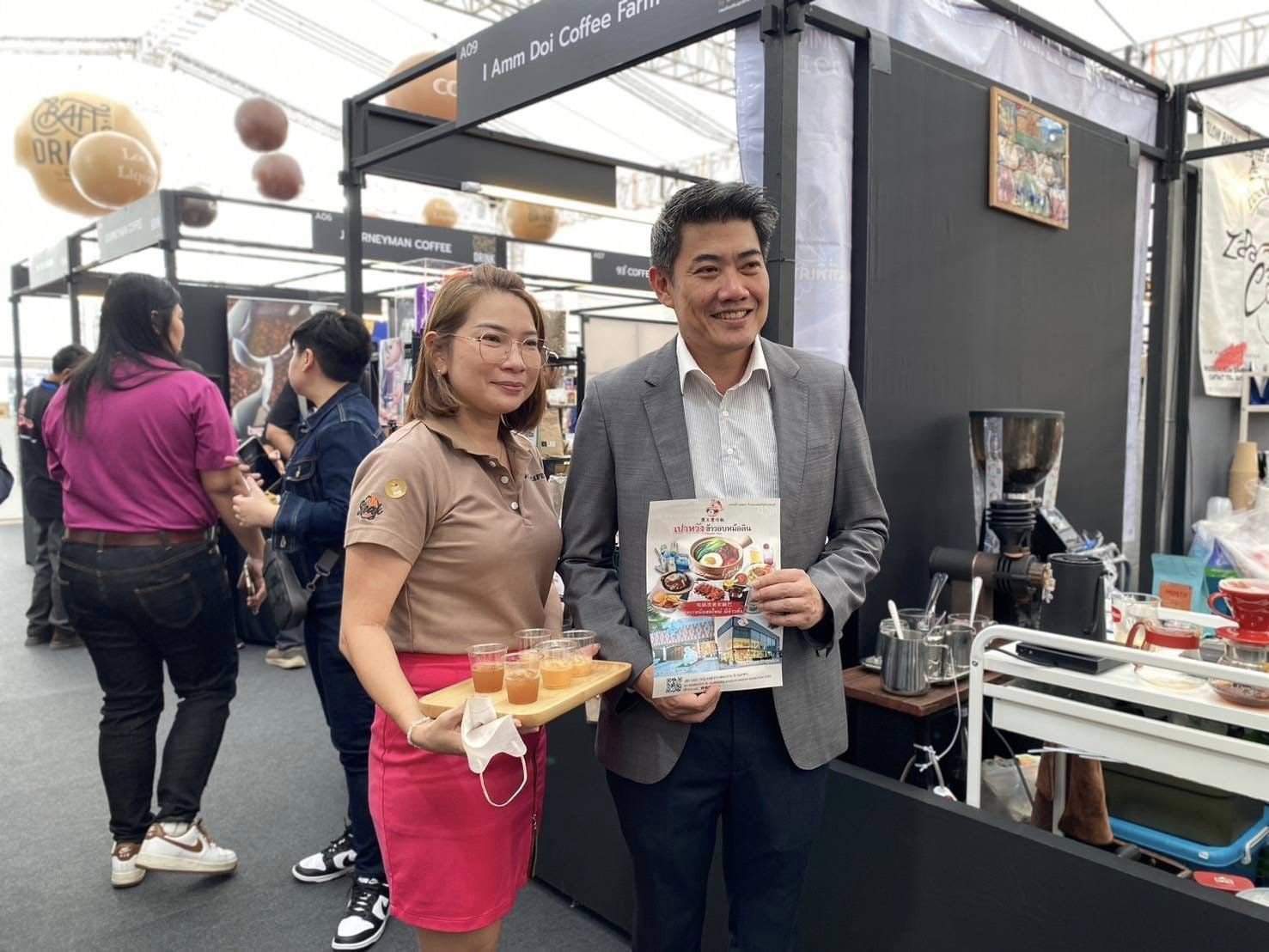 "อธิบดีภาสกร" ให้สัมภาษณ์ไทยรัฐทีวีในงาน "CRAFT DRINK by DIPROM"