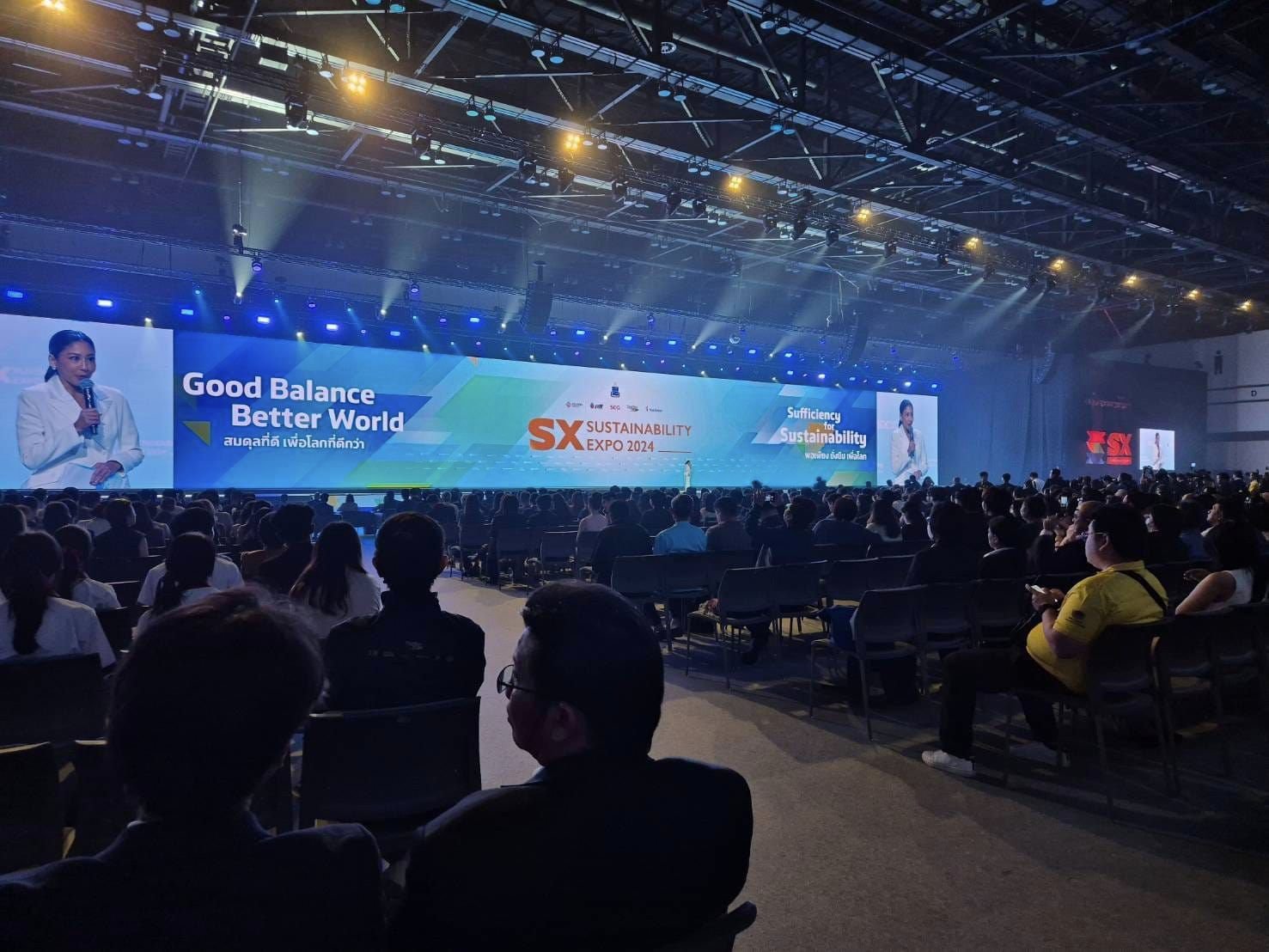 “รองอธิบดีดวงดาว” ร่วมพิธีเปิดมหกรรม Sustainability Expo 2024 (SX2024)