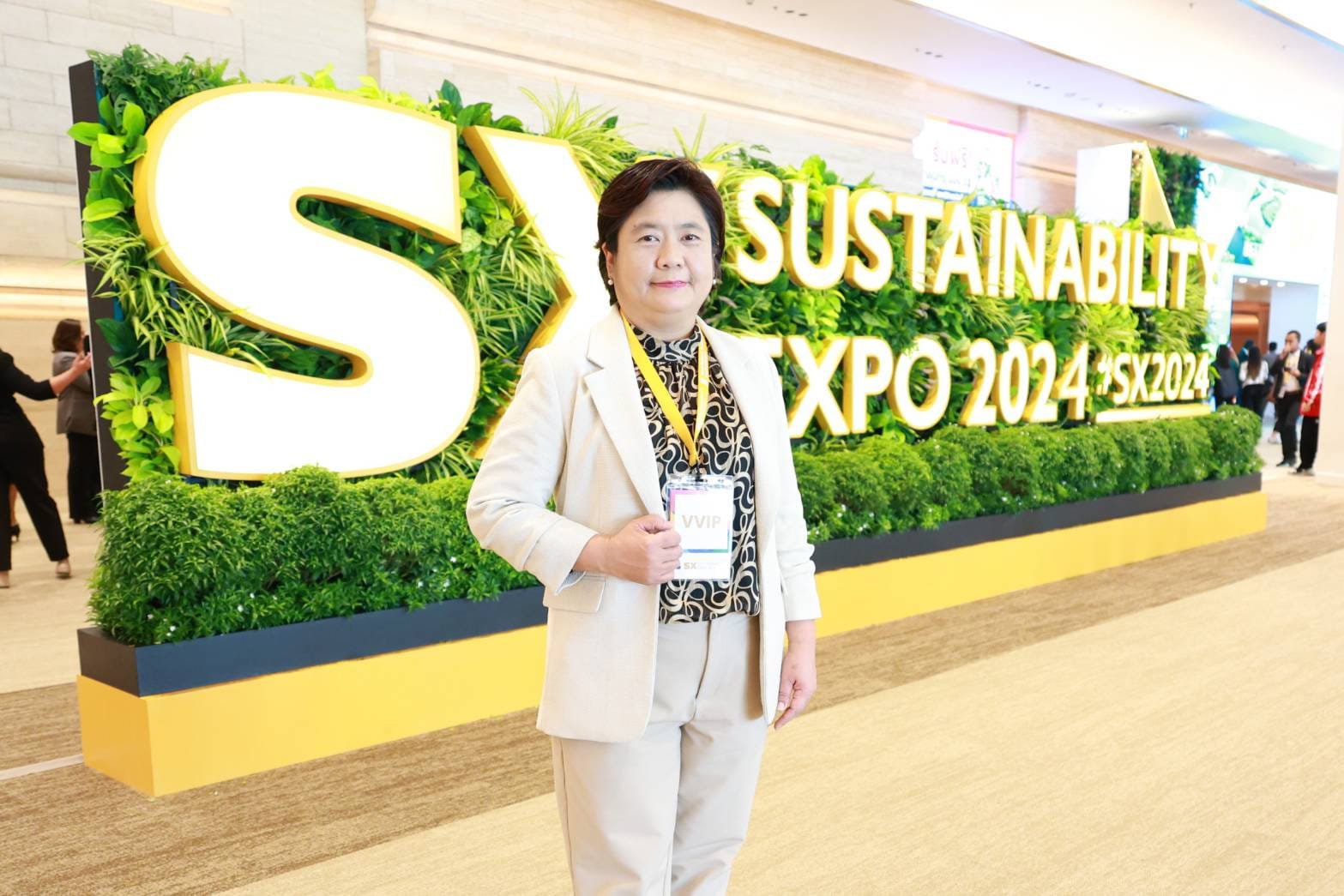 “รองอธิบดีดวงดาว” ร่วมพิธีเปิดมหกรรม Sustainability Expo 2024 (SX2024)