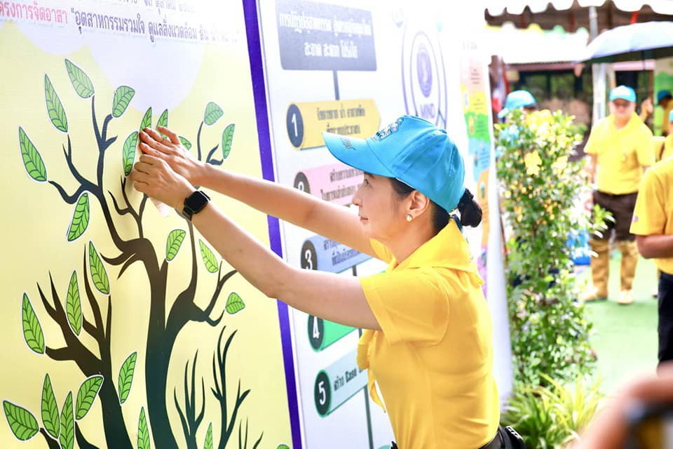 “เอกนัฏ” นำทีมจิตอาสา ก.อุตฯ ปลูกป่าลดคาร์บอนฯ สืบสานพระราชปณิธาน ณ อุทยานเขาสามร้อยยอด