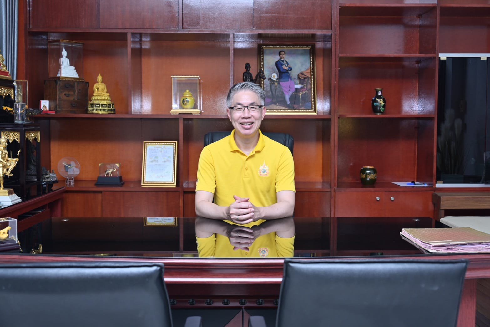 ปลัดฯ ณัฐพล ตรวจเยี่ยม สอจ.ประจวบคีรีขันธ์ แนะทำงานให้สอดรับกับนโยบายปฏิรูปอุตสาหกรรม พร้อมชื่นชมเจ้าหน้าที่ใช้ “หัว” และ “ใจ” ในการปฏิบัติงานสู่ต้นแบบ Smart Office