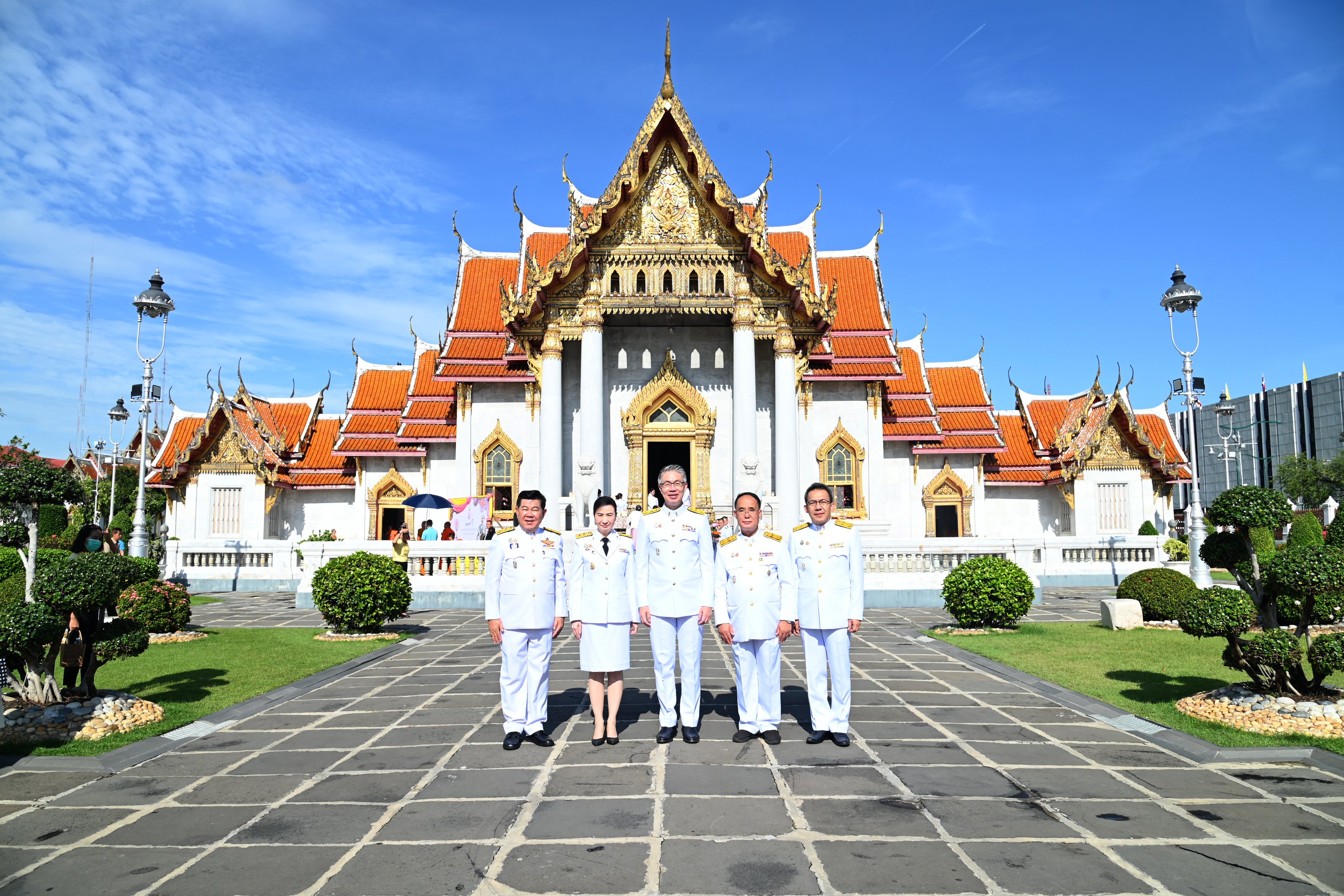 ปลัดฯ ณัฐพล เป็นประธานในพิธีบำเพ็ญกุศลถวายพระราชกุศล เนื่องในวันคล้ายวันสวรรคต ร.5 ณ วัดเบญจมบพิตร
