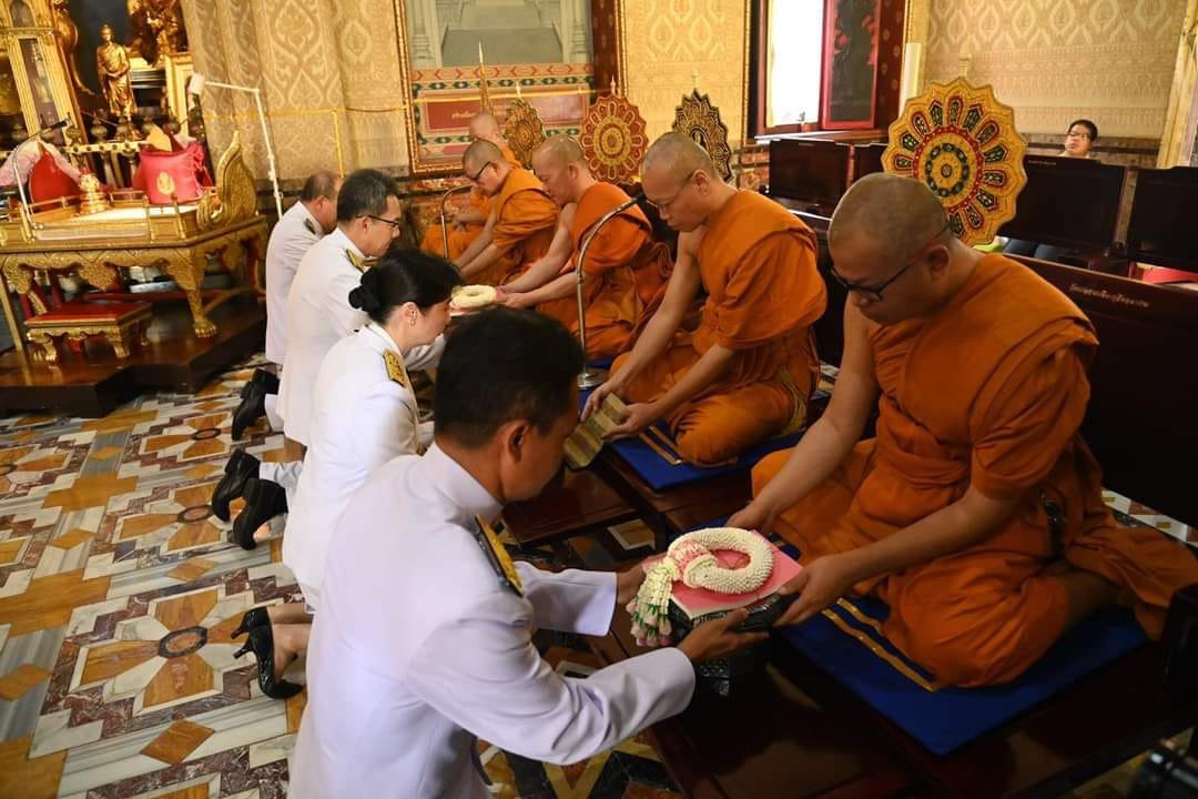 ปลัดฯ ณัฐพล เป็นประธานในพิธีบำเพ็ญกุศลถวายพระราชกุศล เนื่องในวันคล้ายวันสวรรคต ร.5 ณ วัดเบญจมบพิตร