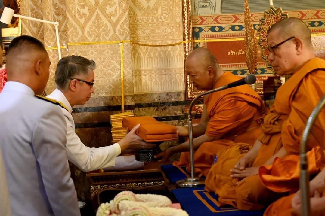ปลัดฯ ณัฐพล เป็นประธานในพิธีบำเพ็ญกุศลถวายพระราชกุศล เนื่องในวันคล้ายวันสวรรคต ร.5 ณ วัดเบญจมบพิตร