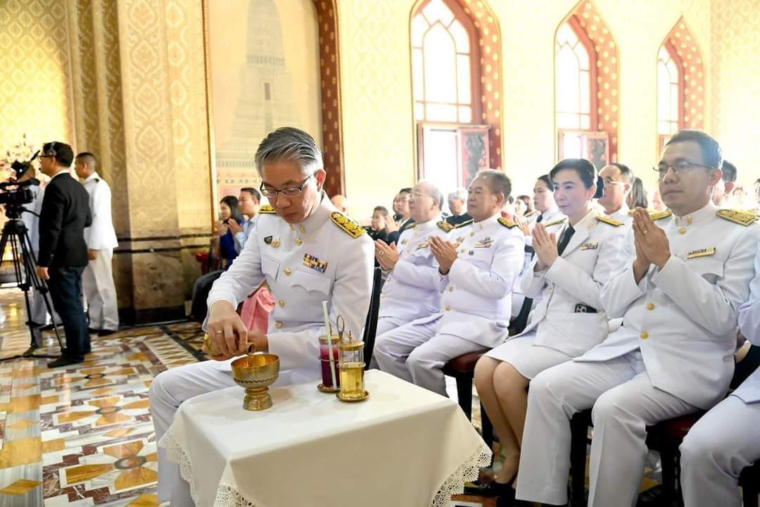 ปลัดฯ ณัฐพล เป็นประธานในพิธีบำเพ็ญกุศลถวายพระราชกุศล เนื่องในวันคล้ายวันสวรรคต ร.5 ณ วัดเบญจมบพิตร