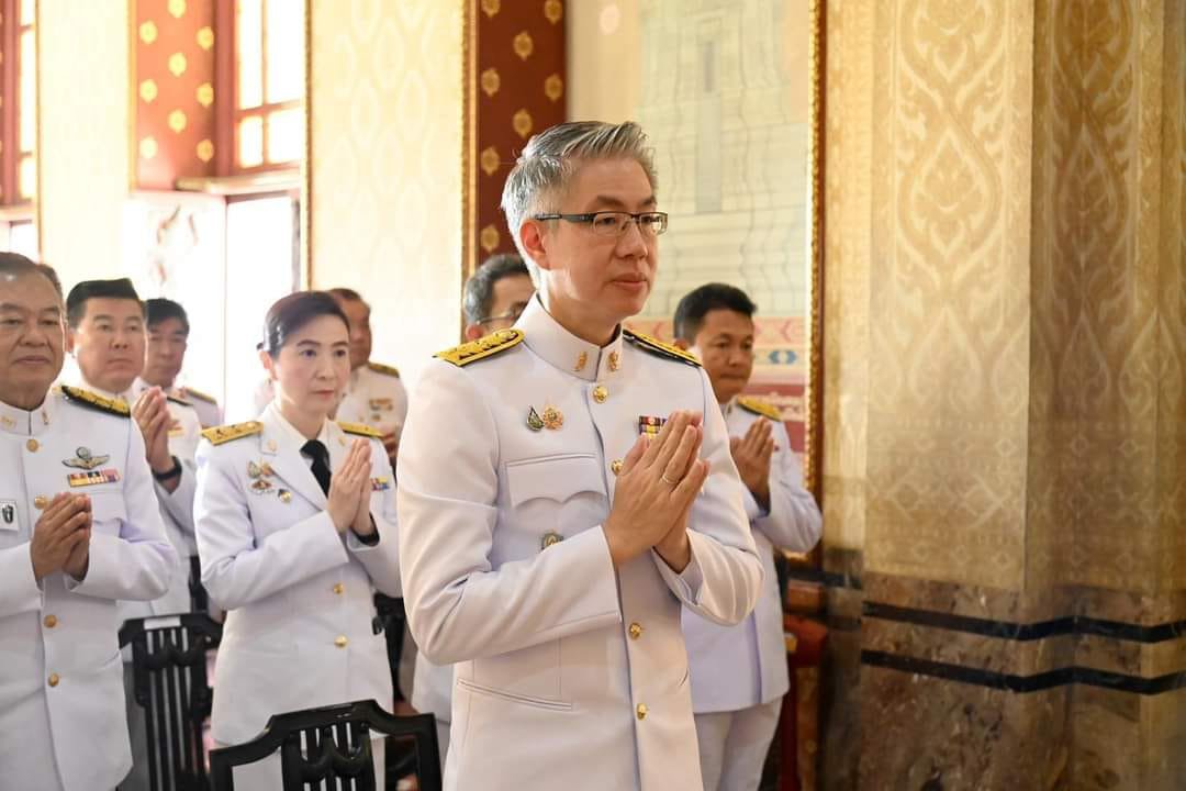 ปลัดฯ ณัฐพล เป็นประธานในพิธีบำเพ็ญกุศลถวายพระราชกุศล เนื่องในวันคล้ายวันสวรรคต ร.5 ณ วัดเบญจมบพิตร
