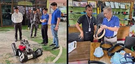 "ดีพร้อม" ร่วมสร้างอุตสาหกรรมป้องกันประเทศ ”ตามข้อสั่งการ รมต.เอกนัฏ“ จัดทำเสื้อเกราะกันกระสุน และวัสดุต้นแบบแก้ปัญหาอุทกภัย ช่วยลดต้นทุนได้มากกว่าร้อยละ 50