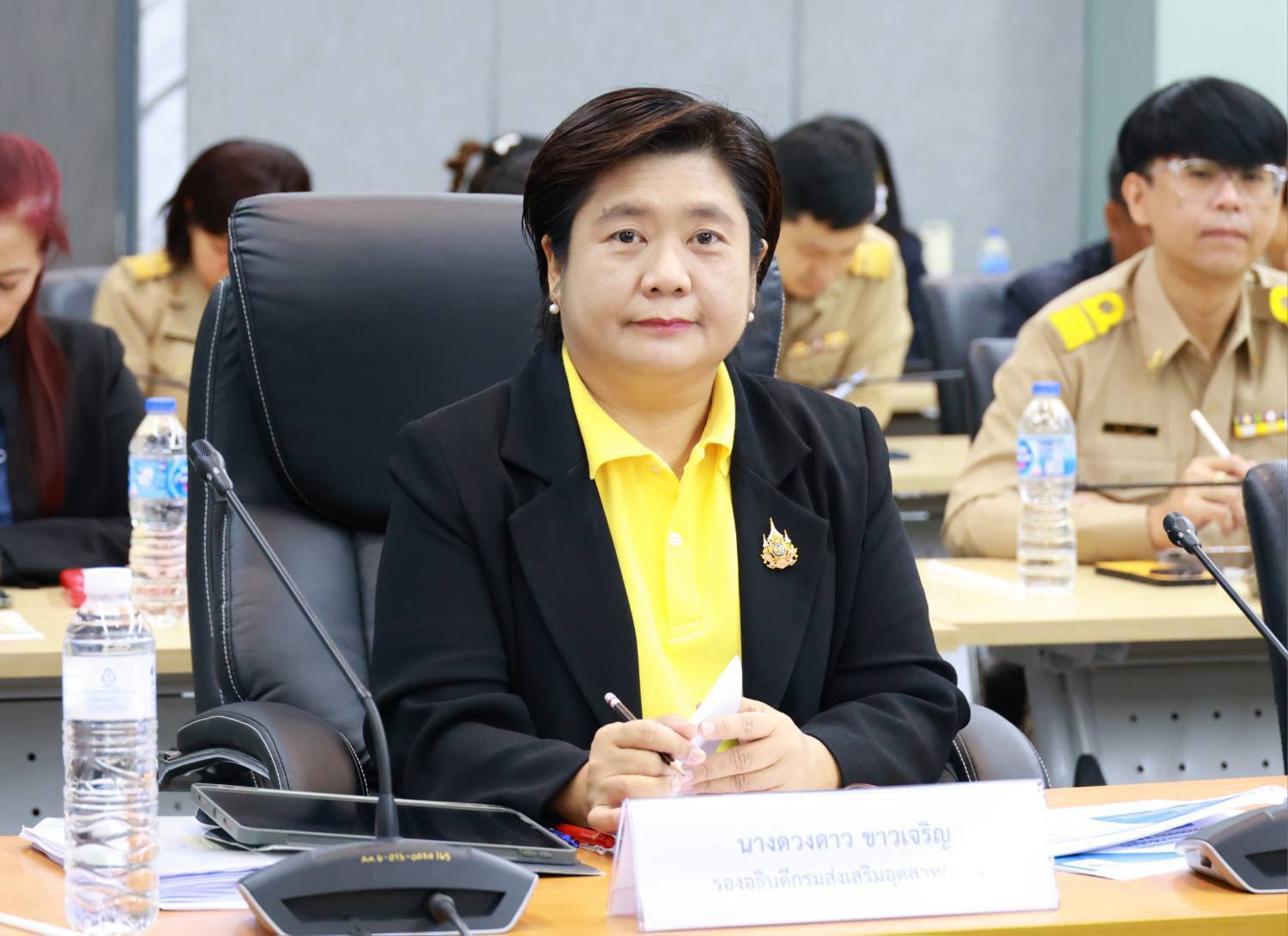 "ดีพร้อม" เดินหน้าโครงการปี 2568 พร้อมทบทวน ปรับปรุง เป้าหมาย ตัวชี้วัด ผลสัมฤทธิ์ และประโยชน์ที่คาดว่าจะได้รับ เพื่อจัดทำขอคำงบประมาณประจำปี 2569
