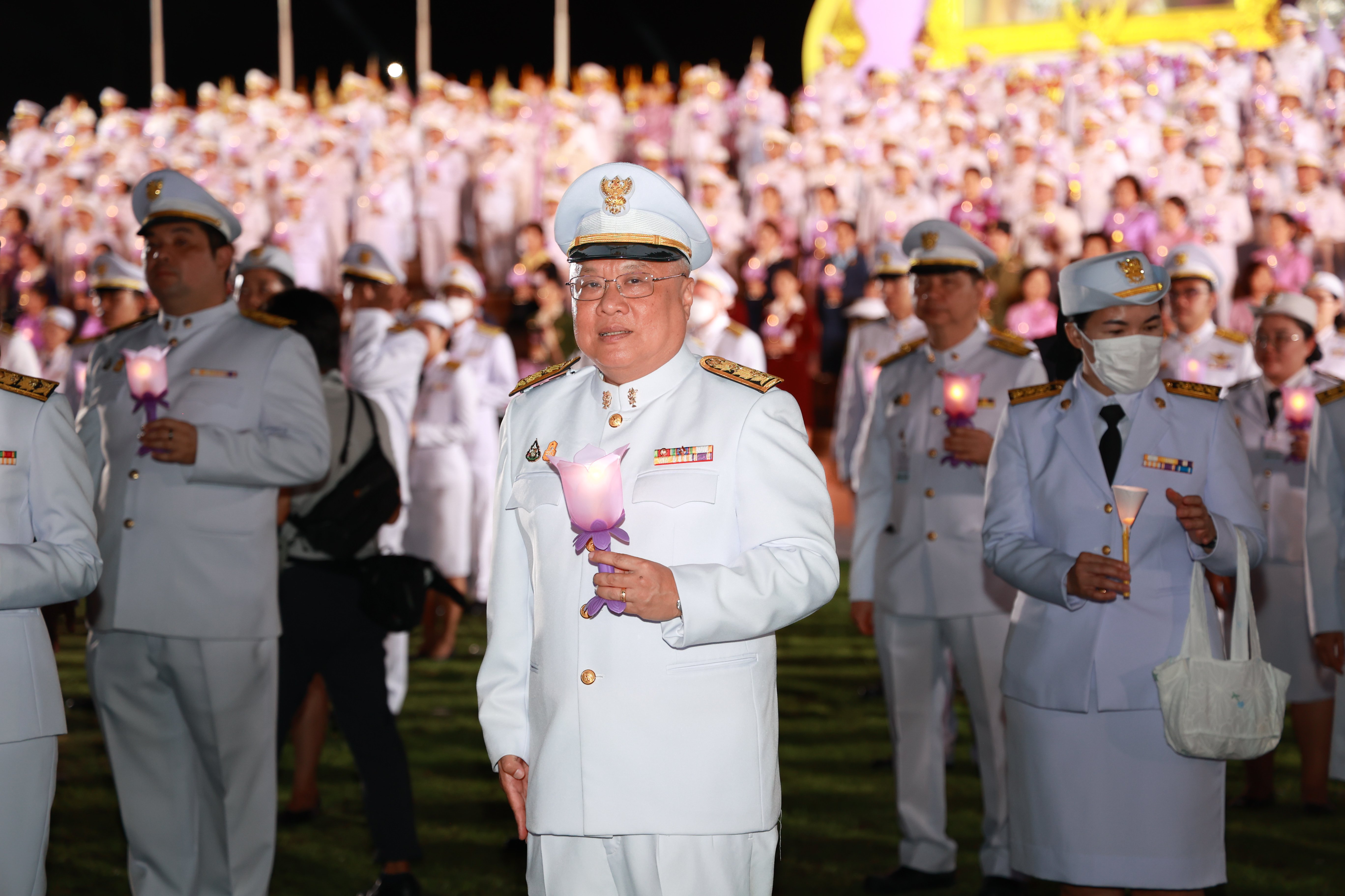 "รสอ.วาที" นำทีมดีพร้อมร่วมพิธีพิธีจุดเทียนถวายพระพรชัยมงคลเฉลิมพระเกียรติสมเด็จพระนางเจ้าฯ พระบรมราชินี เนื่องในโอกาสวันเฉลิมพระชนมพรรษา 3 มิถุนายน 2567