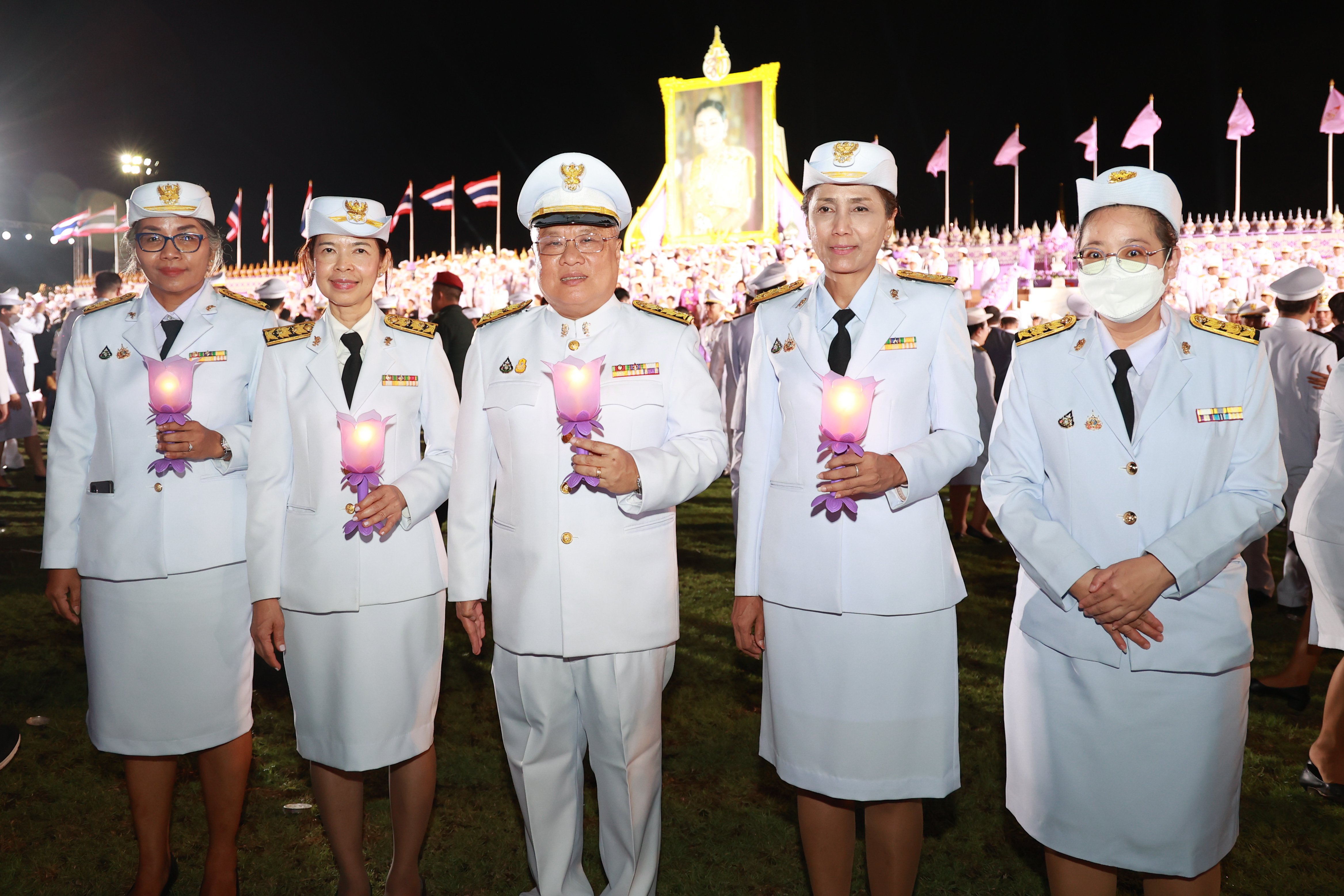 "รสอ.วาที" นำทีมดีพร้อมร่วมพิธีพิธีจุดเทียนถวายพระพรชัยมงคลเฉลิมพระเกียรติสมเด็จพระนางเจ้าฯ พระบรมราชินี เนื่องในโอกาสวันเฉลิมพระชนมพรรษา 3 มิถุนายน 2567