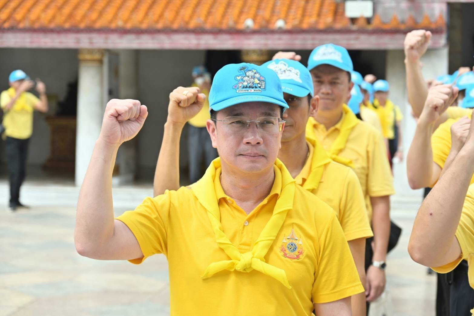ก.อุตฯ จัดทัพจิตอาสา ร่วมทำความดี รวมใจ น้อมถวายวันปิยมหาราช ร่วมปรับปรุงภูมิทัศน์ วัดเบญจมบพิตรดุสิตวนาราม