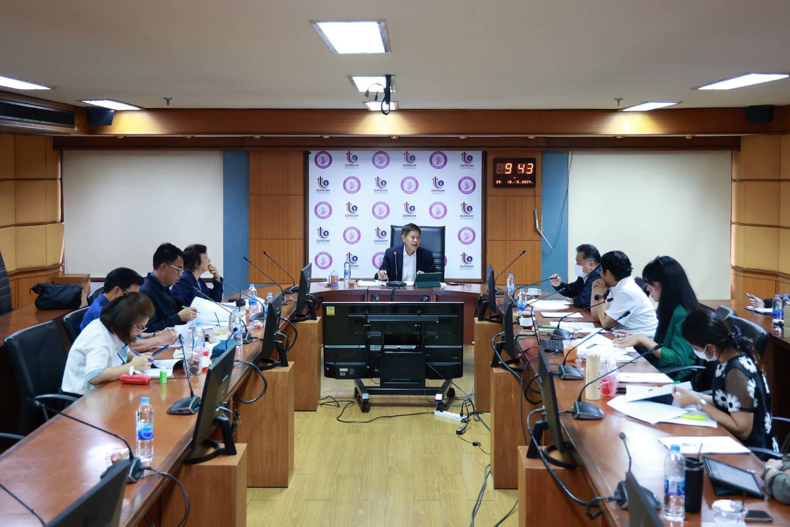 ดีพร้อม ประชุมคณะกรรมการจริยธรรมฯ ส่งท้ายปีงบประมาณ พ.ศ. 2567