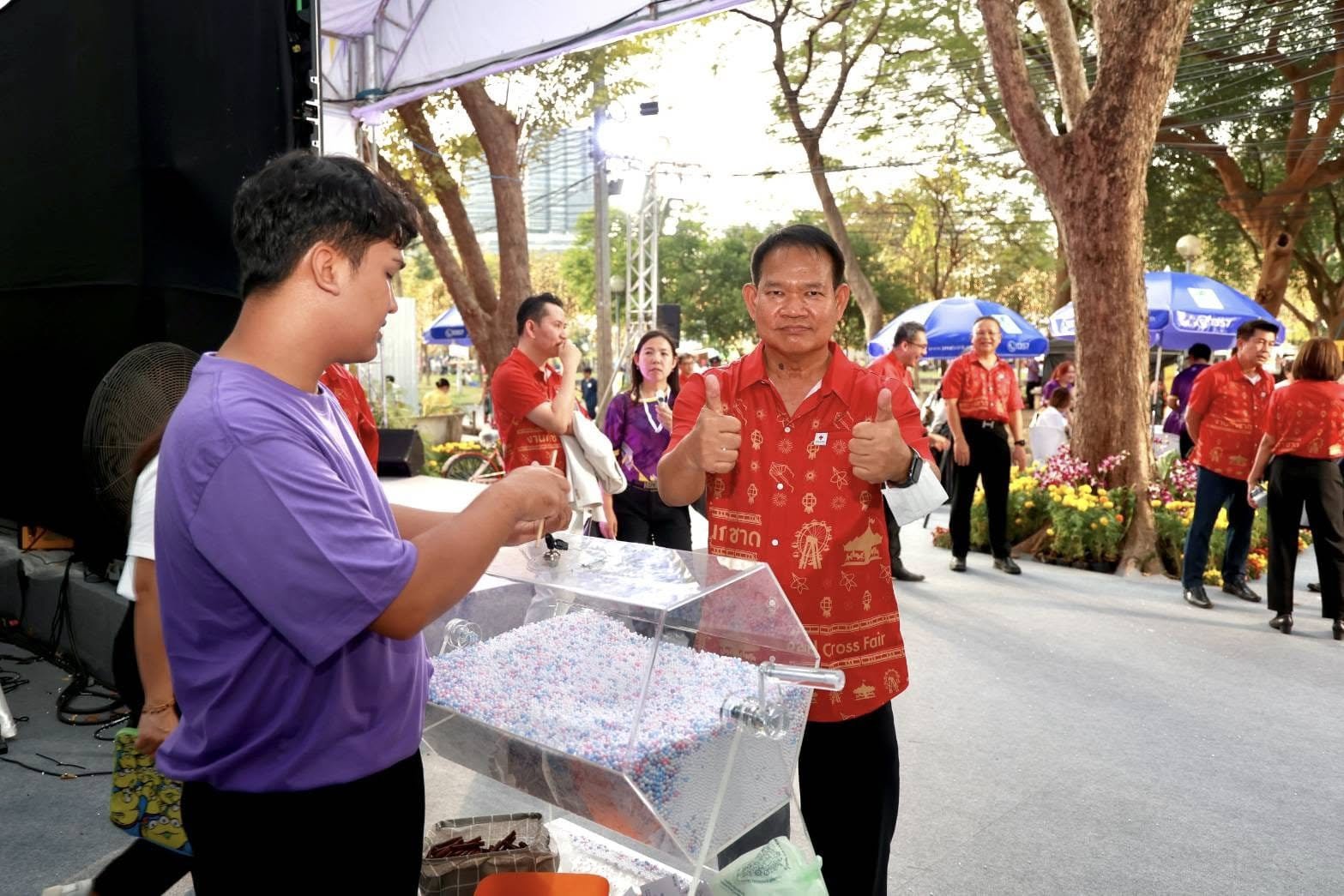 ปลัดฯ ณัฐพล เฝ้ารับเสด็จกรมสมเด็จพระเทพฯ เสด็จฯ เปิดงานกาชาด ปี 67 กระทรวงอุตฯ น้อมรวมใจจัดงานใหญ่ พร้อมมอบโชคลุ้นรางวัลสร้างความสุขให้ประชาชนตลอด 12 วัน