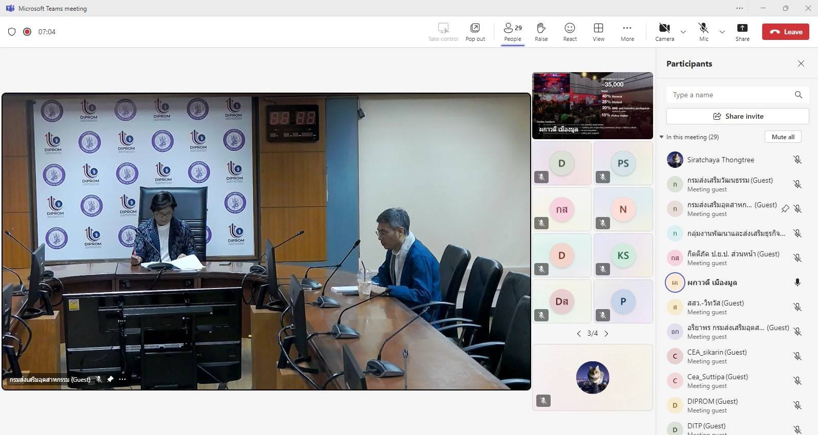 “ดีพร้อม” ประชุมคณะอนุกรรมการซอฟต์พาวเวอร์ ร่วมหารือการจัดประชุมนานาชาติด้านซอฟต์พาวเวอร์ ตามนโยบาย "รมว.เอกนัฏ"