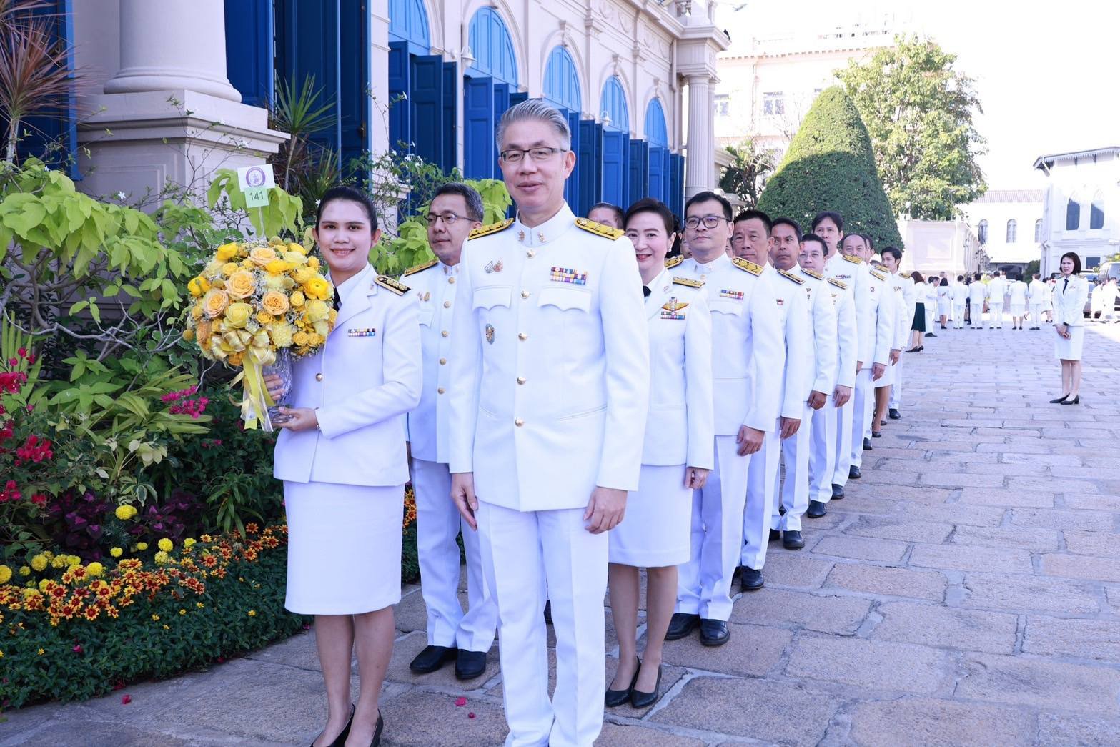 ปลัดฯ ณัฐพล นำคณะผู้บริหารกระทรวงอุตสาหกรรม ถวายพระพรชัยมงคล พระบาทสมเด็จพระเจ้าอยู่หัว และสมเด็จพระนางเจ้าฯ พระบรมราชินี เนื่องในโอกาสขึ้นปีใหม่ 2568