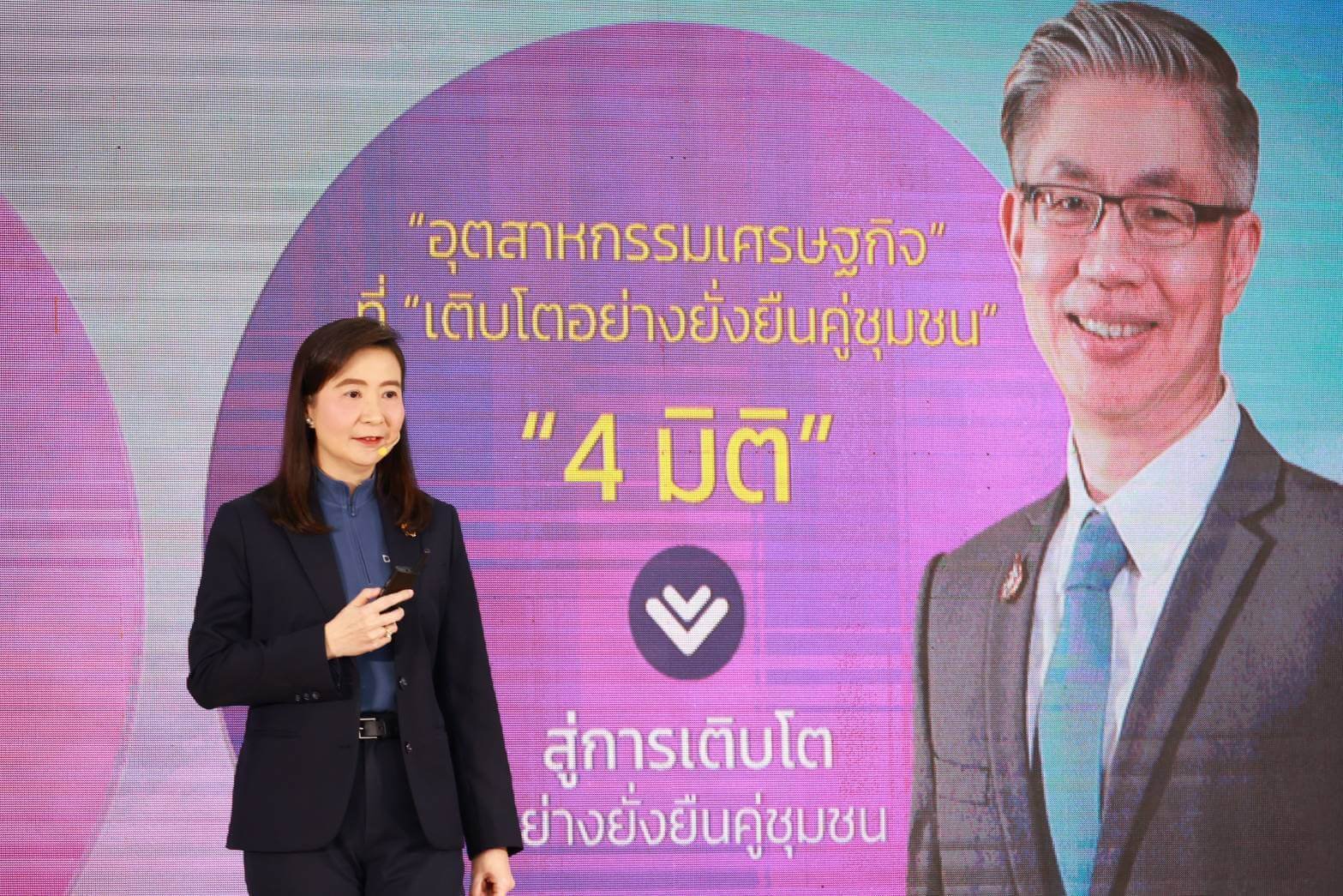 “อธิบดีณัฏฐิญา” ชูนโยบาย “ดีพร้อม คอมมูนิตี้ ที่นี่มีแต่ให้” ร่วมดัน GDP โตขึ้นอีก 1% เดินหน้าตามนโยบาย “รมว.เอกนัฏ” ปฏิรูปอุตสาหกรรม ตอบสนองทุกความต้องการของเอสเอ็มอี