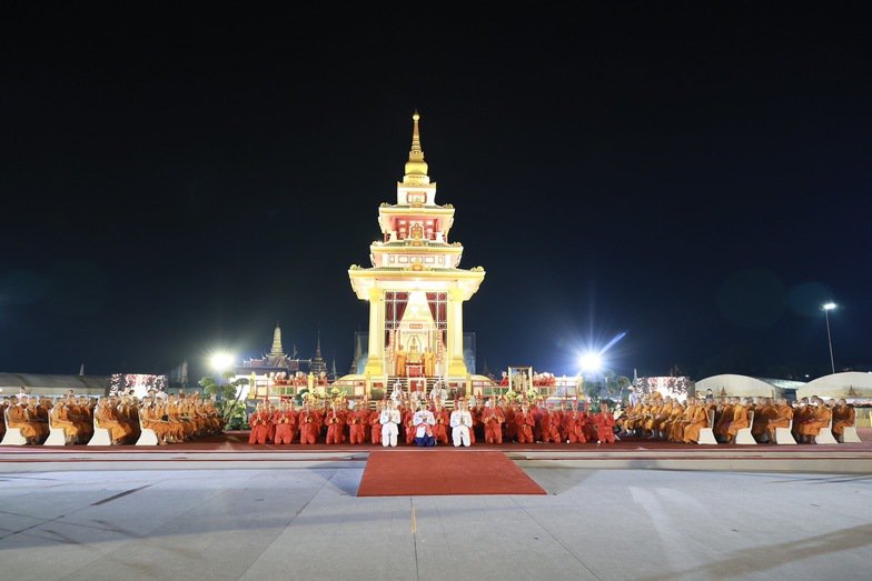 พิธีอัญเชิญพระบรมสารีริกธาตุ (พระเขี้ยวแก้ว) กลับสาธารณรัฐประชาชนจีน ณ มณฑลพิธีท้องสนามหลวง