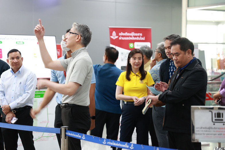 "ดีพร้อม" เชิญ "ปลัดณัฐพล" ร่วมสำรวจพื้นที่สถานีกลางบางซื่อ เตรียมผนึกกำลังกระทรวงคมนาคม โชว์ศักยภาพอุตสาหกรรมไทย กระตุ้นซัพพลายเชนอุตสาหกรรมระบบราง ภายใต้ความร่วมมือของ รมว. 2 กระทรวง