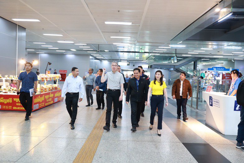 "ดีพร้อม" เชิญ "ปลัดณัฐพล" ร่วมสำรวจพื้นที่สถานีกลางบางซื่อ เตรียมผนึกกำลังกระทรวงคมนาคม โชว์ศักยภาพอุตสาหกรรมไทย กระตุ้นซัพพลายเชนอุตสาหกรรมระบบราง ภายใต้ความร่วมมือของ รมว. 2 กระทรวง