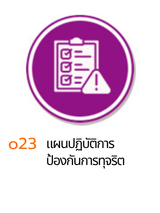 o24 แผนปฏิบัติการป้องกันทุจริตปี 2569