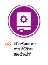 o8 คู่มือการปฏิบัติงาน